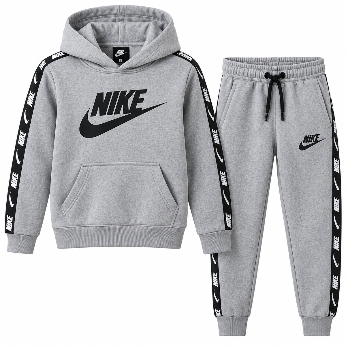Kids’ Grey Hoodie & Joggers Set